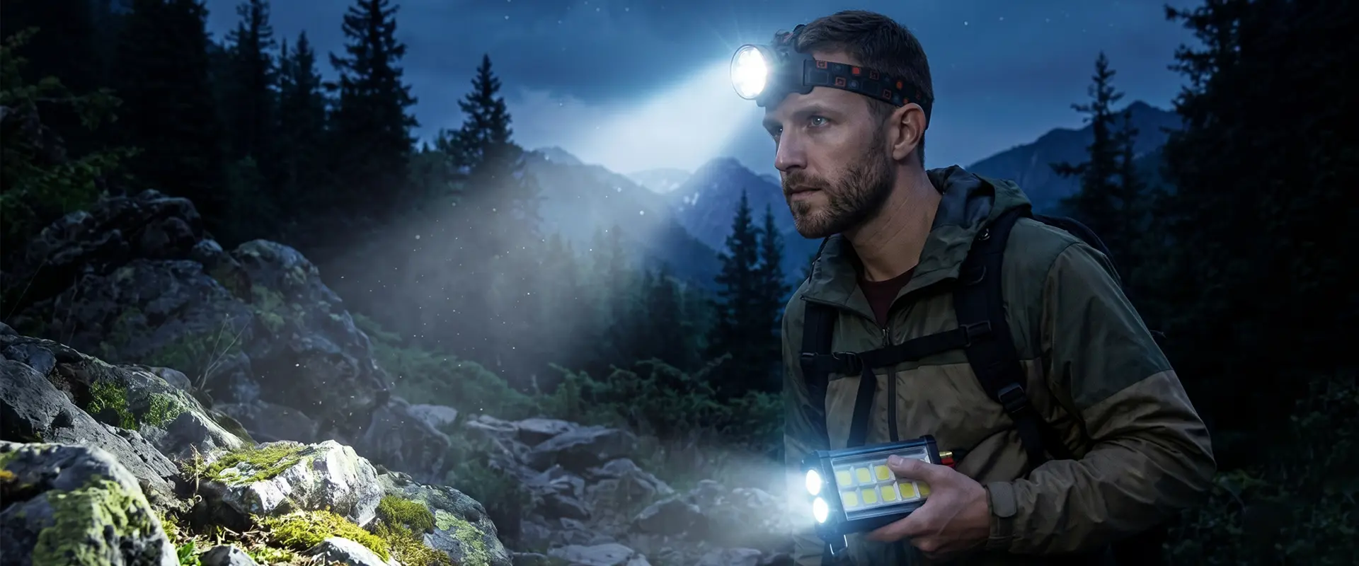Профессиональный светодиодный налобный фонарь Forest Tiger — напрямую с завода OEM